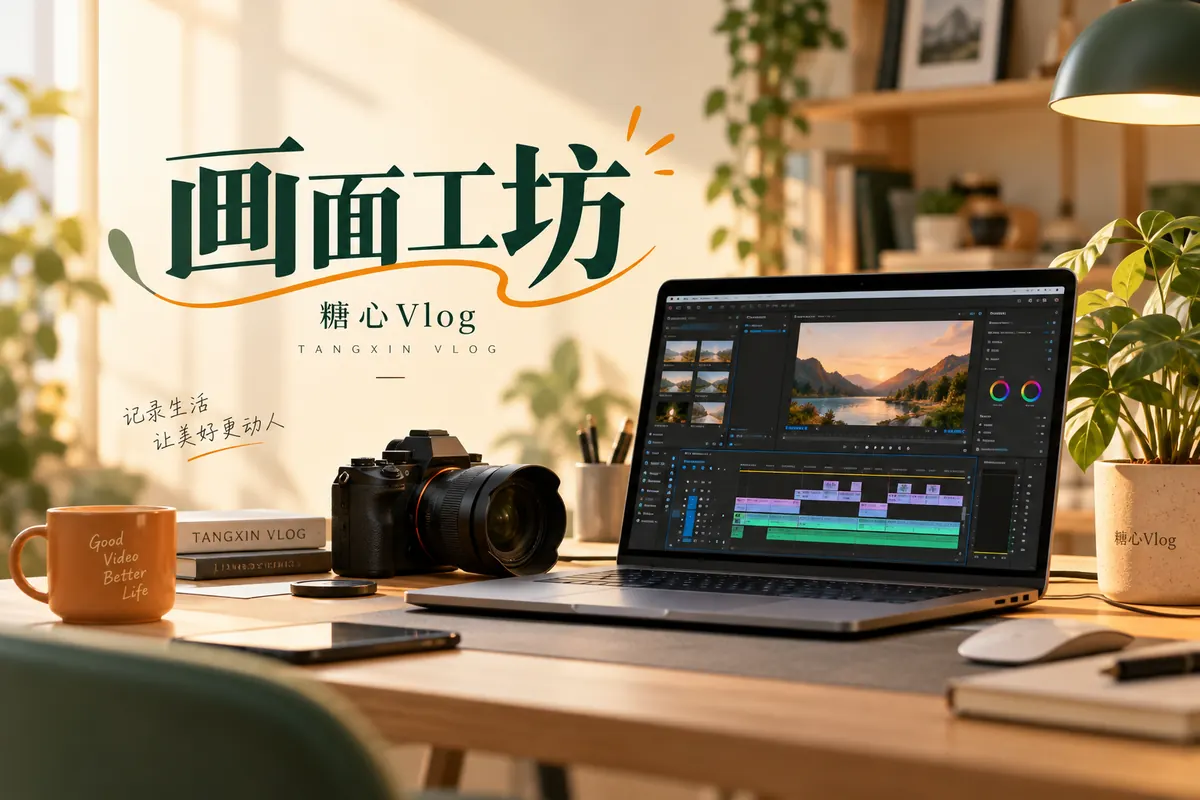 素材整理节奏字幕声音与调色流程