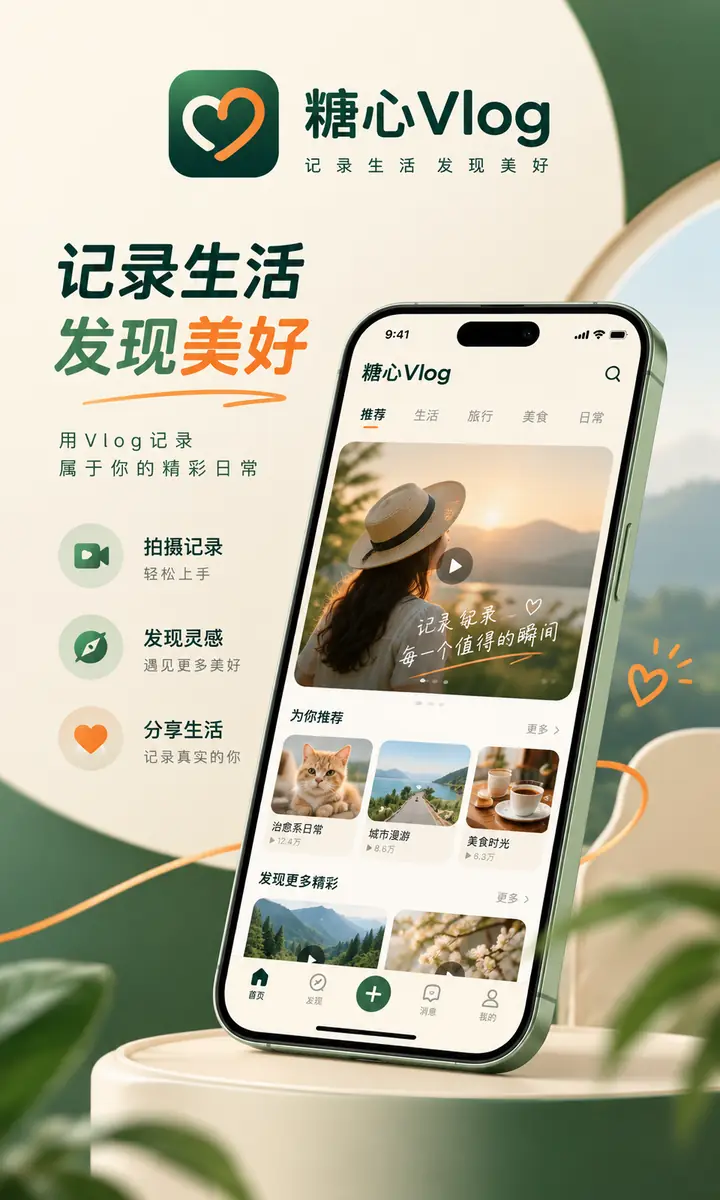 糖心Vlog移动端阅读场景