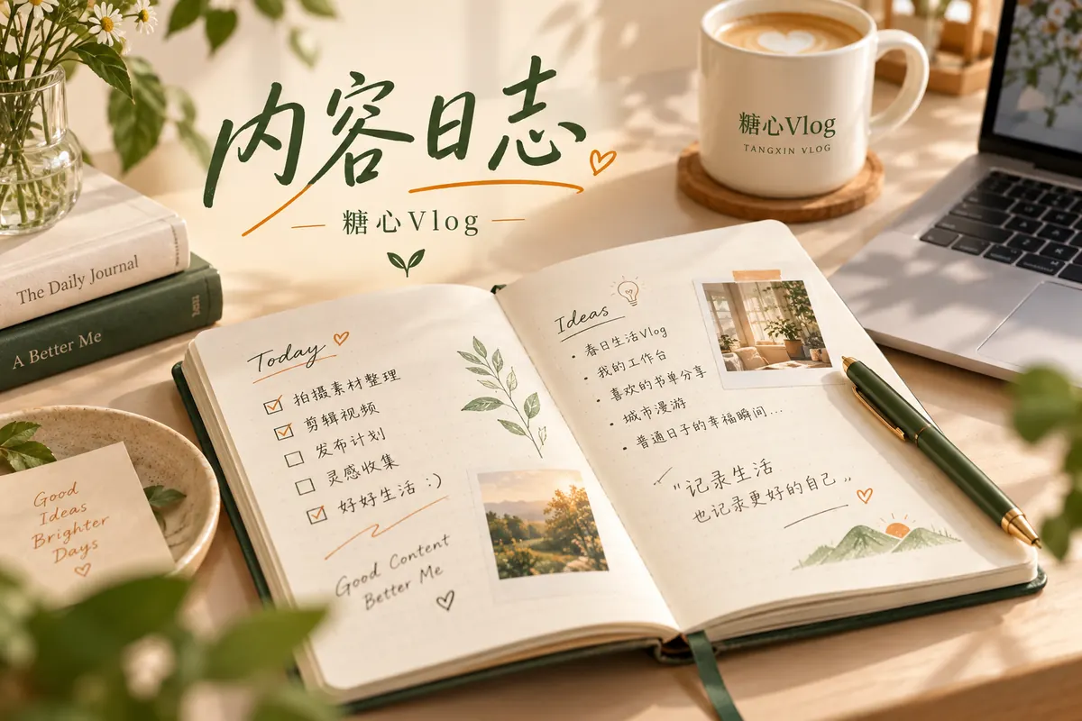 编辑整理状态与内容日志主题画面